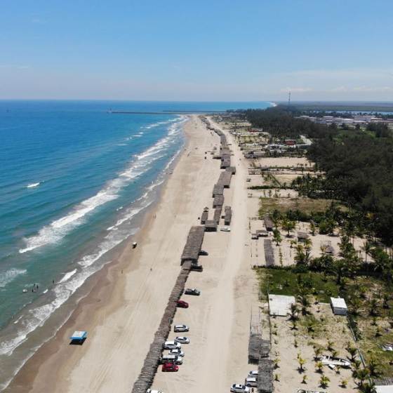 Playa pet friendly en Tuxpan, Veracruz 